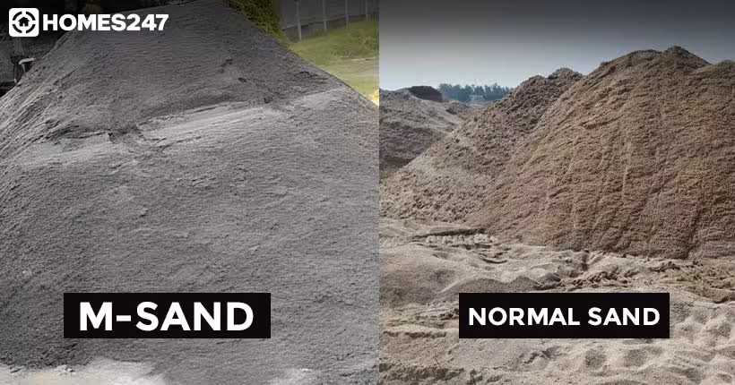 Advantages of using M-Sand over Normal Sand in Construction